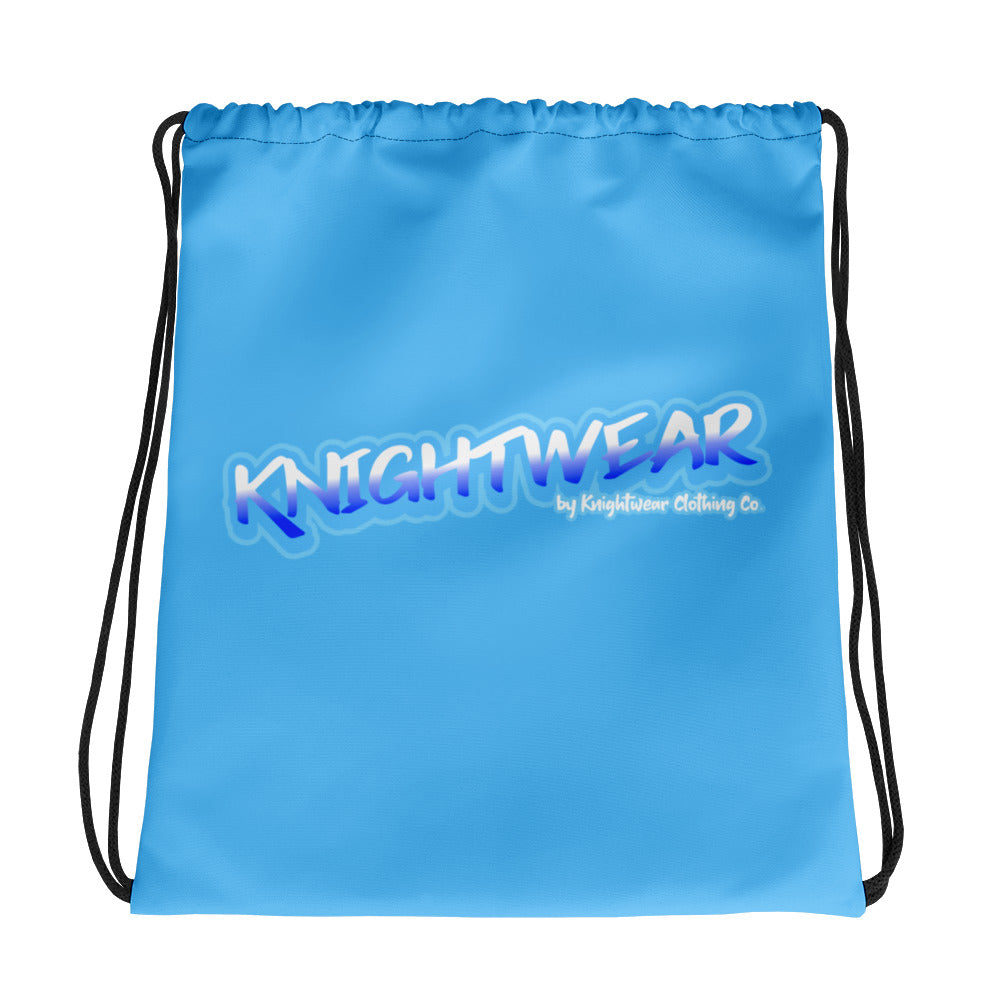 Knightwear Drawstring Bag (blue)