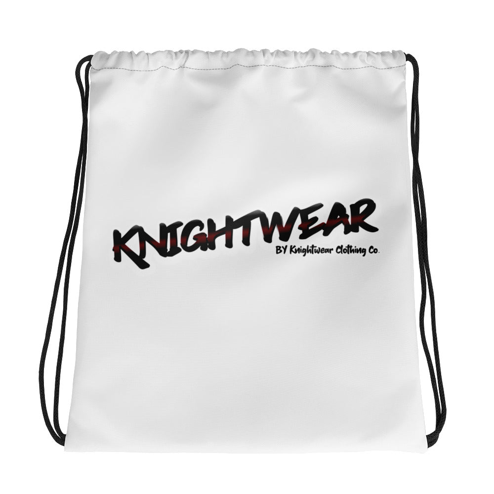 Knightwear Drawstring Bag (white)