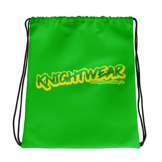 Knightwear Drawstring Bag (green)