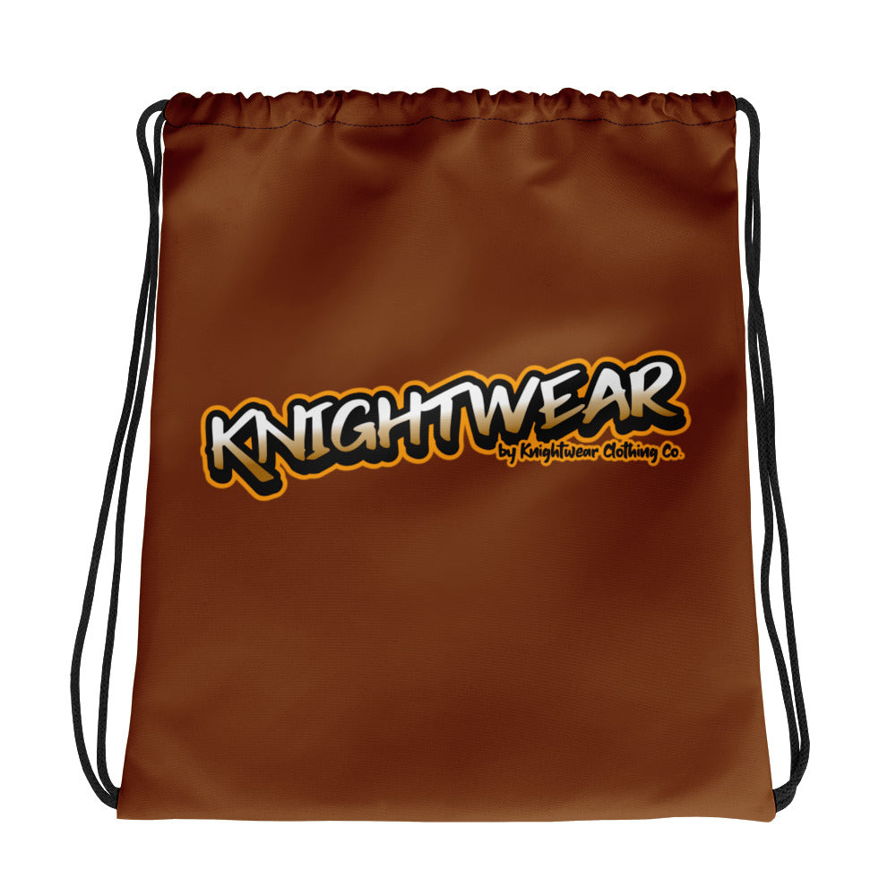 Knightwear Drawstring Bag (Brown)