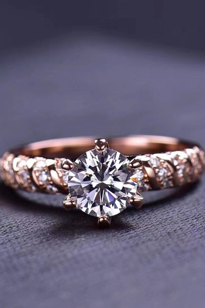 Moissanite 6-Prong Ring