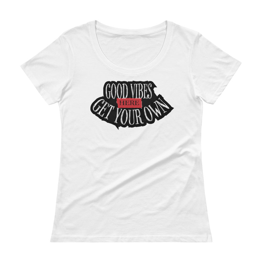 Ladies' Good Vibes Scoopneck