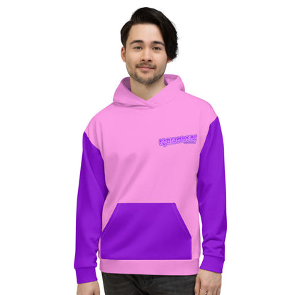 Unisex Pink/Purple Hoodie