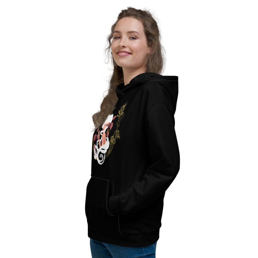 Unisex Elegant Woman Hoodie