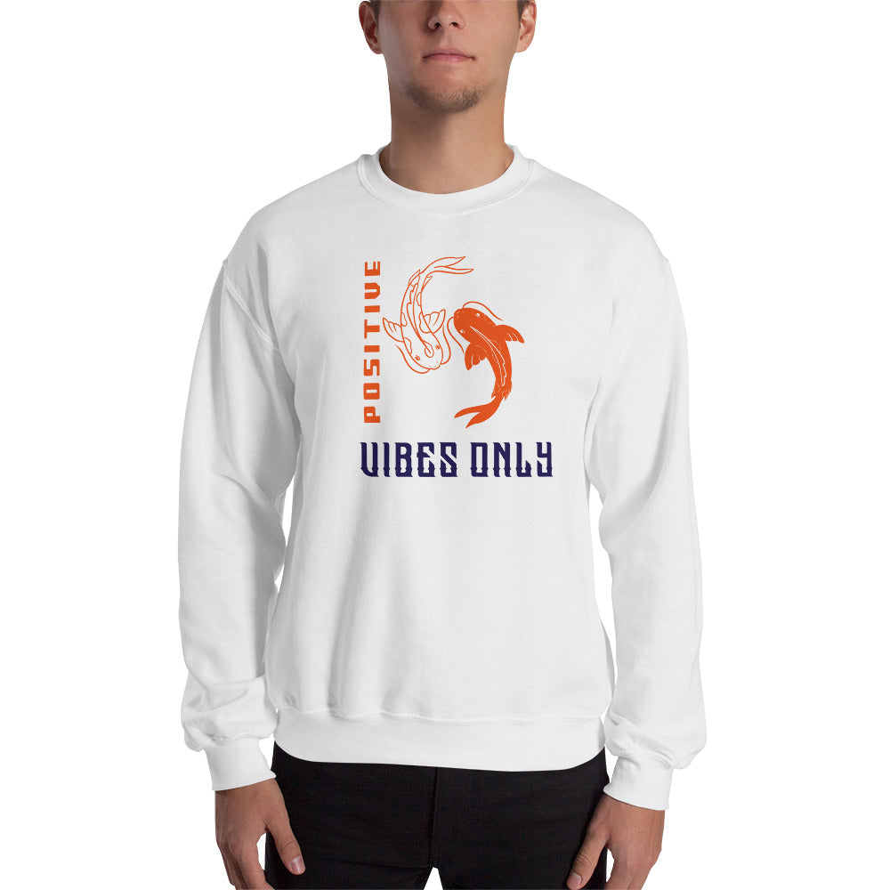 Unisex Positive Vibes Sweatshirt