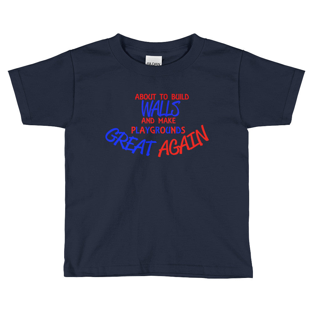 Kids Build Walls T-Shirt