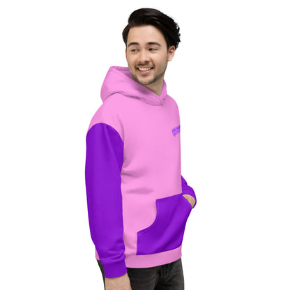 Unisex Pink/Purple Hoodie