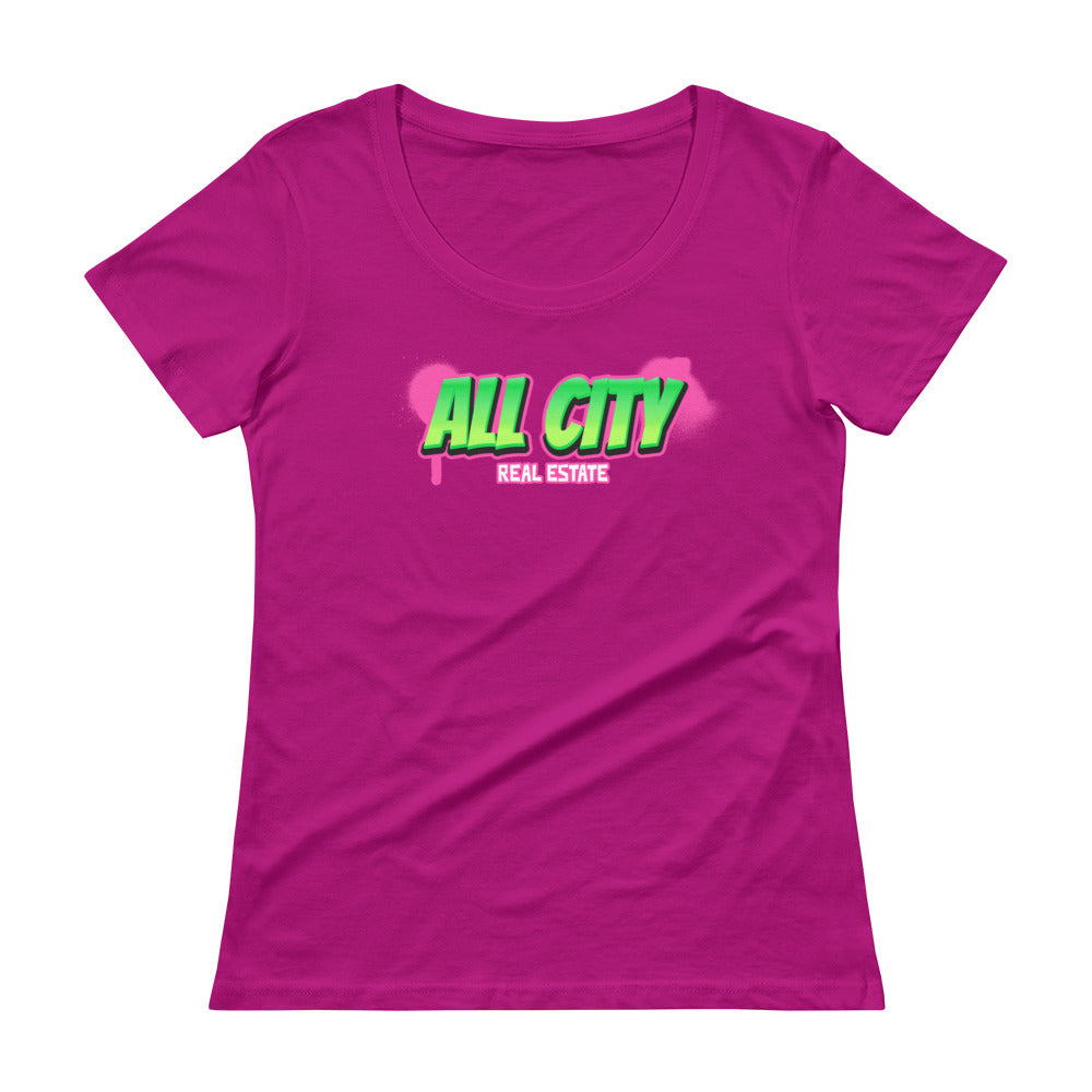 Ladies' Scoopneck All City T-Shirt