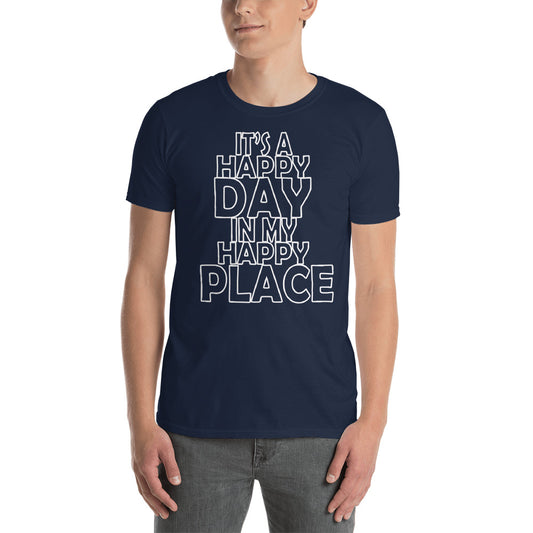 Men's Short-Sleeve Happy Place T-Shirt