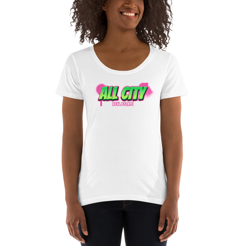 Ladies' Scoopneck All City T-Shirt