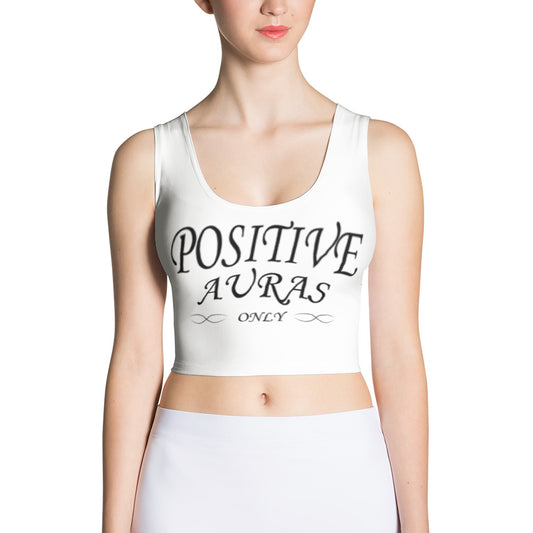 Women's Positive Cut & Sew Crop Top