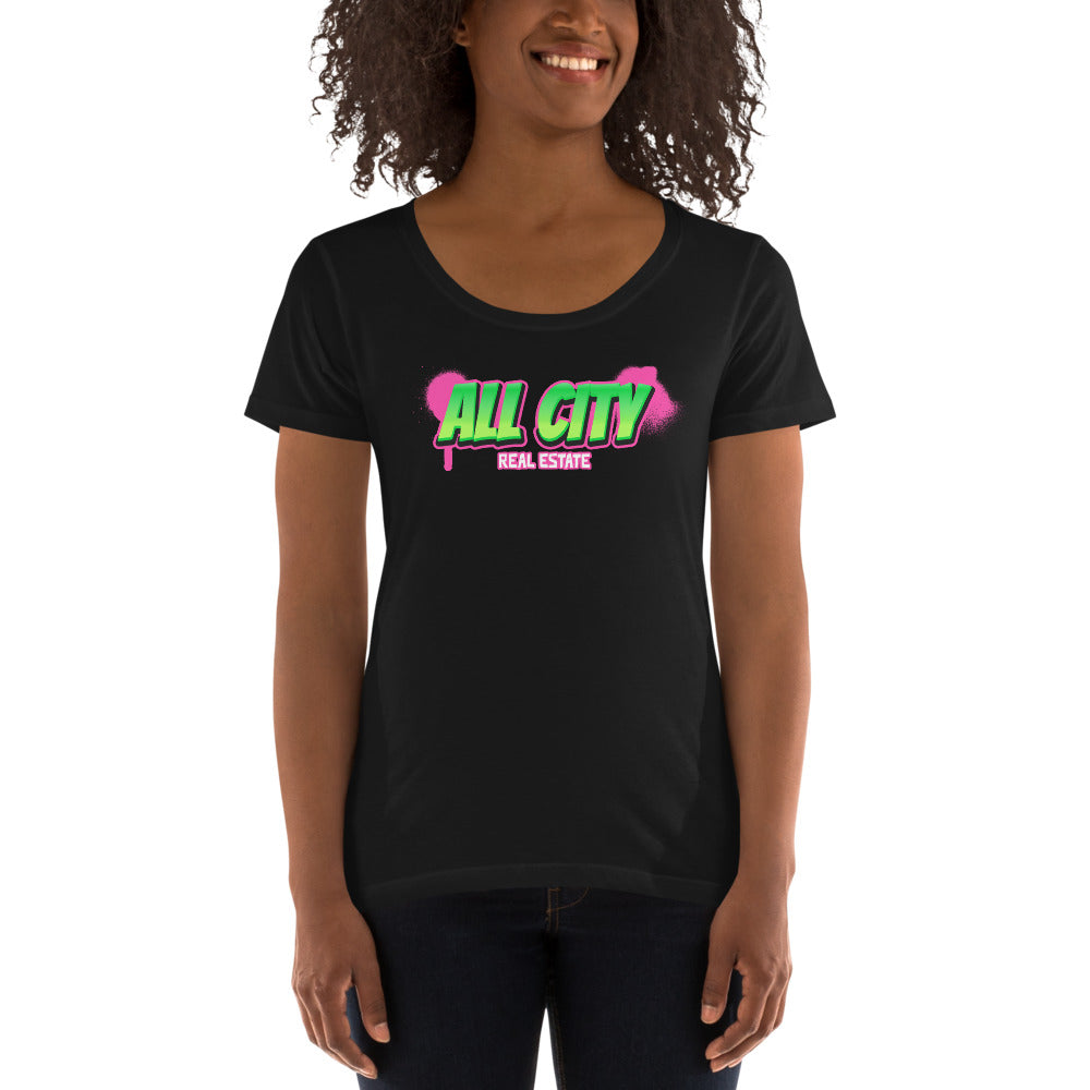 Ladies' Scoopneck All City T-Shirt