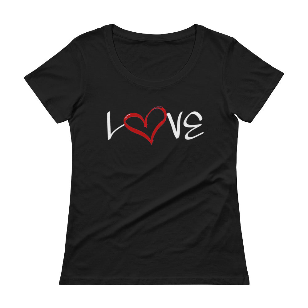 Ladies' Love Scoopneck T-Shirt