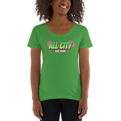 Ladies' Scoopneck All City T-Shirt