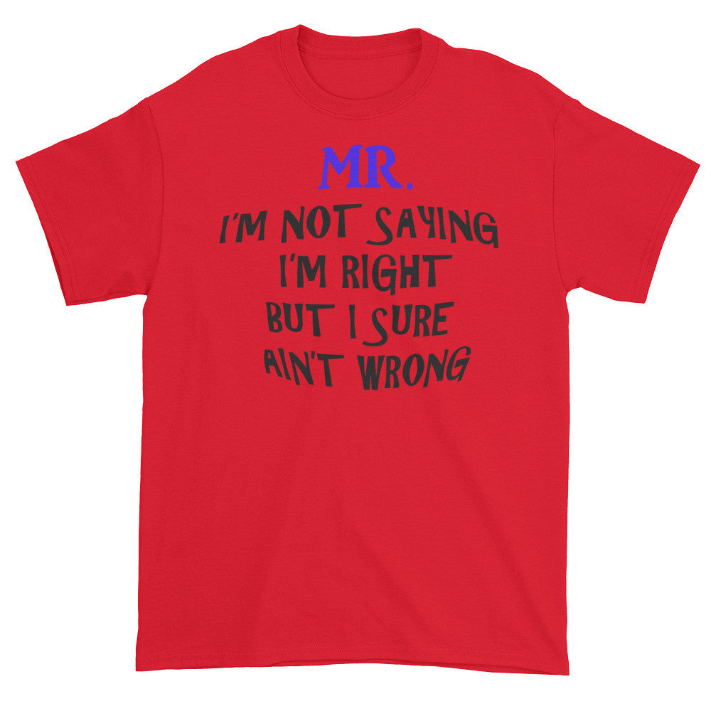 Men's Mr. Right & Wrong shirt