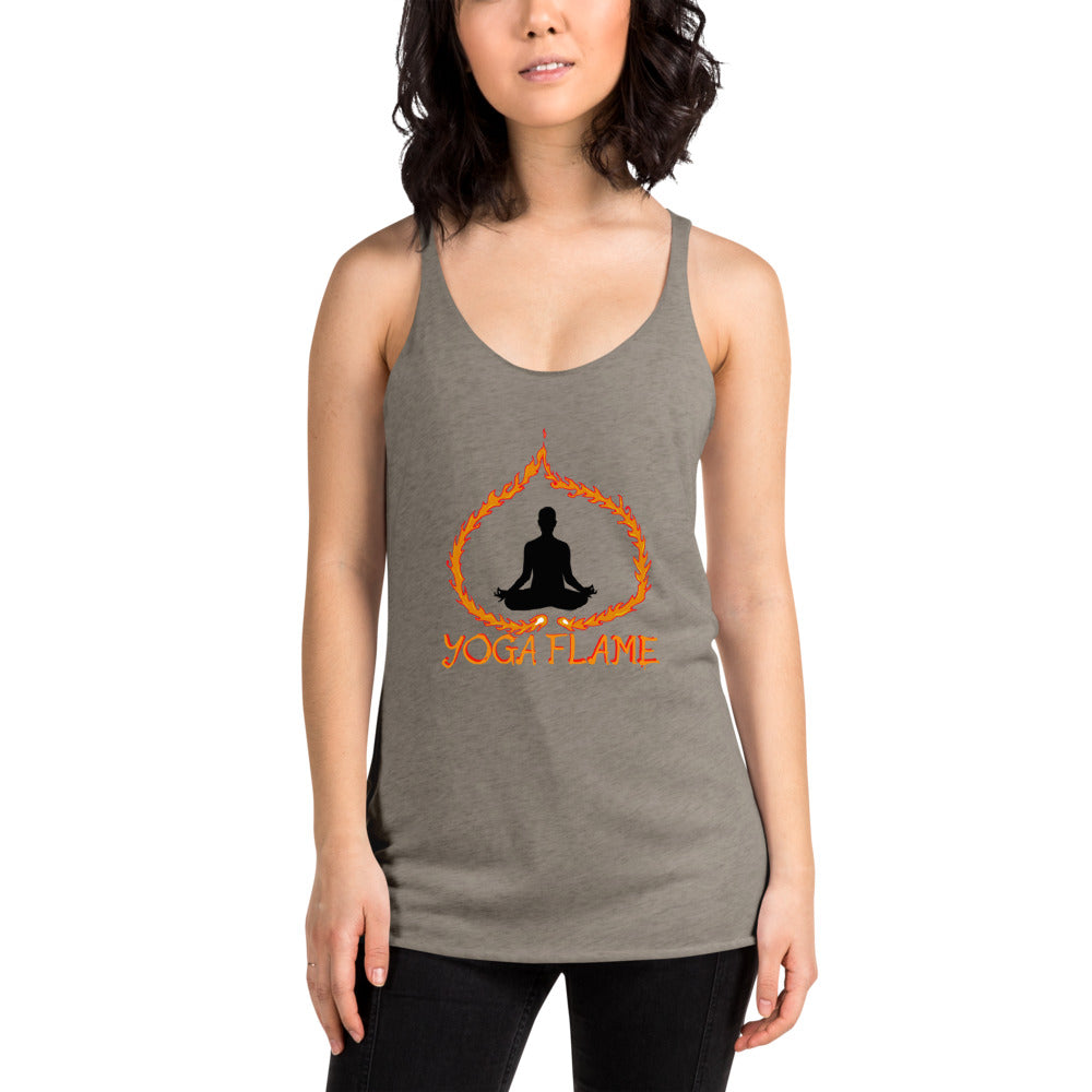 Yoga Flame Racerback Tank