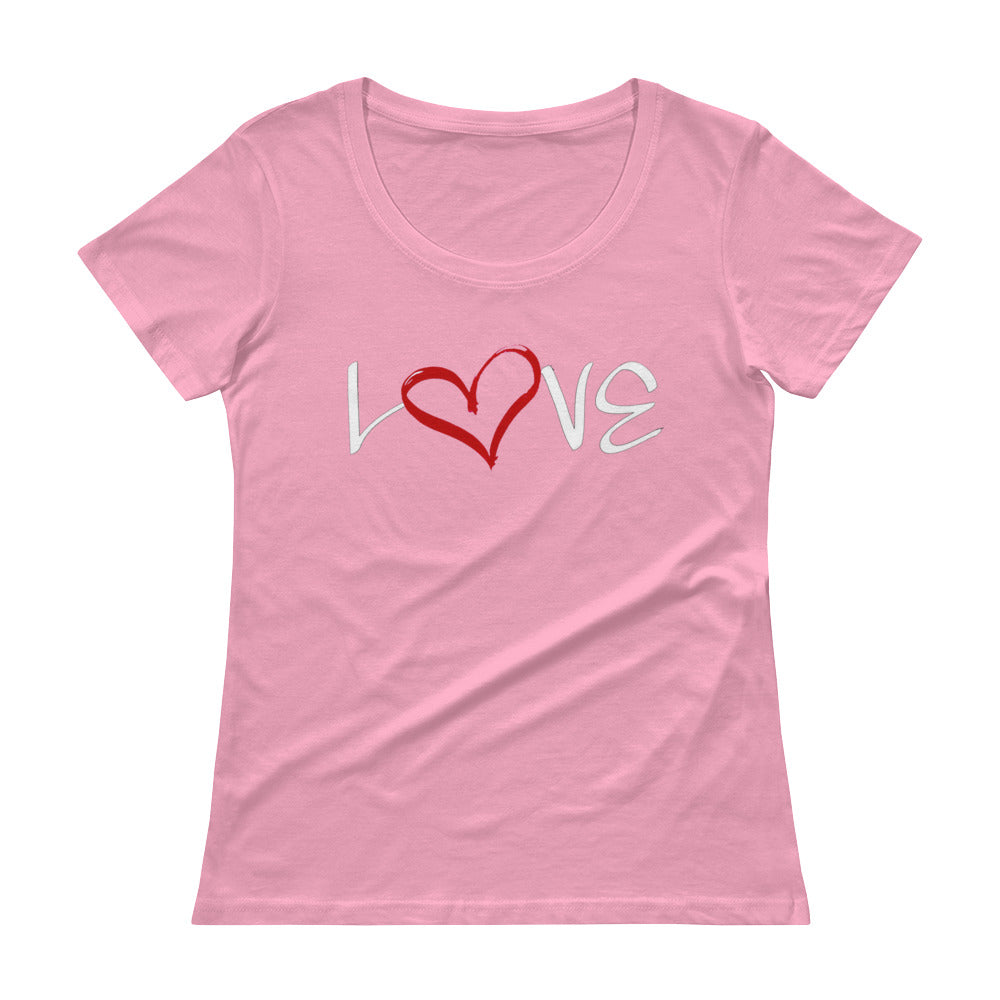 Ladies' Love Scoopneck T-Shirt