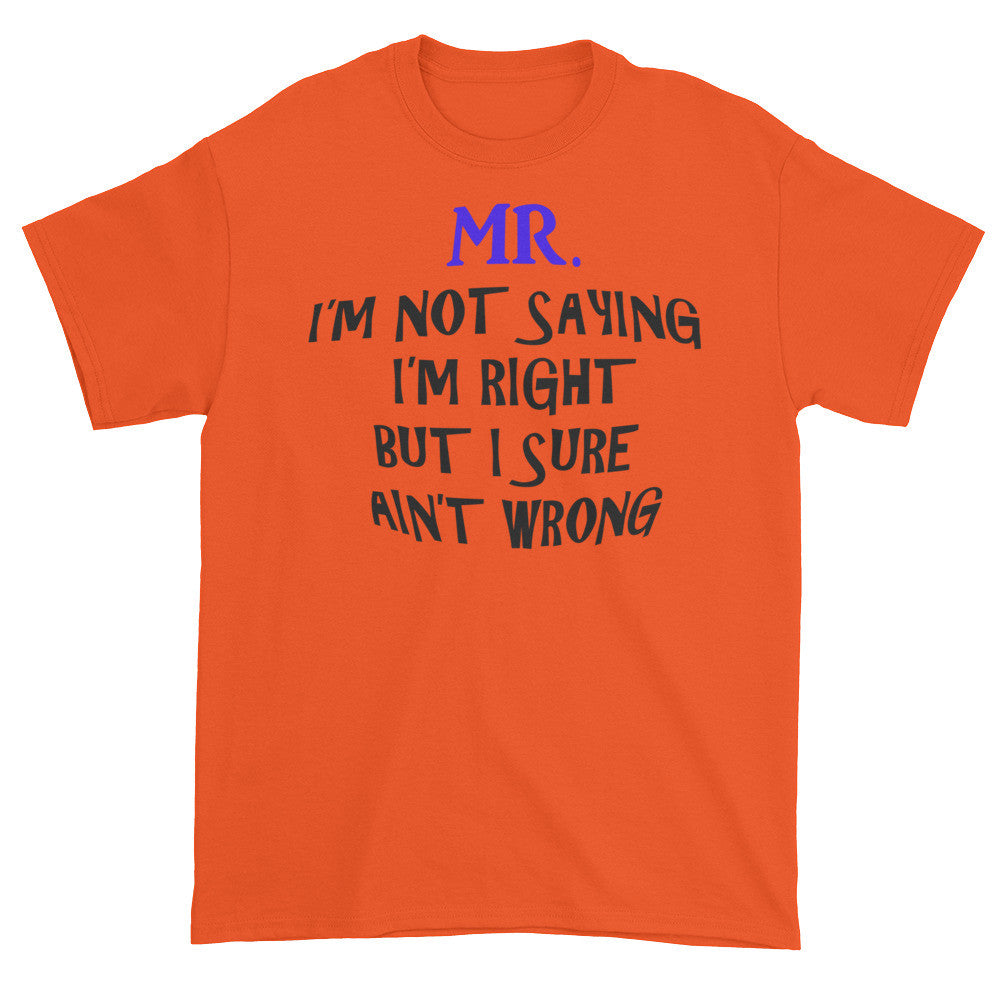 Men's Mr. Right & Wrong shirt