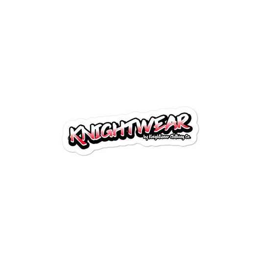 Knightwear Bubble-free stickers