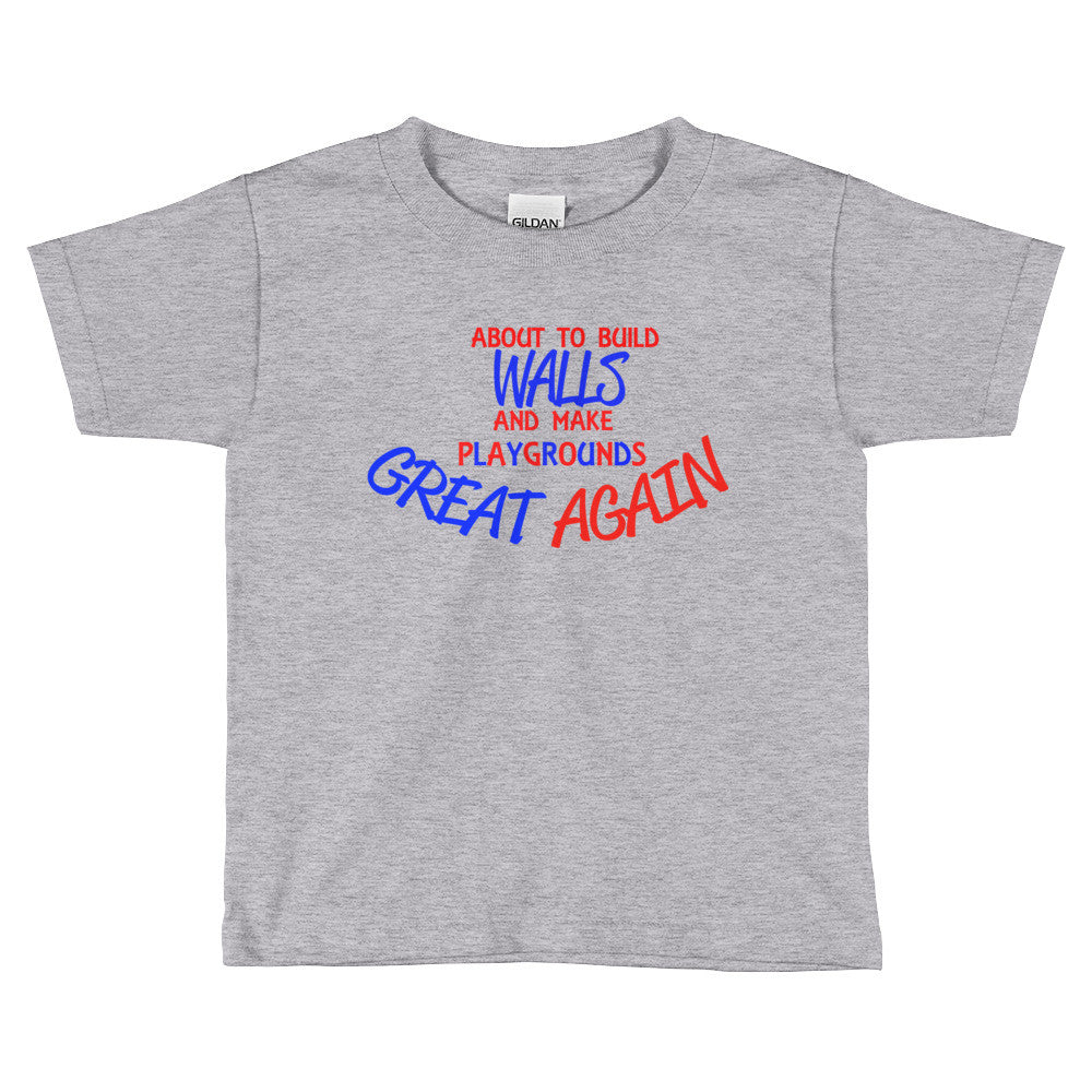 Kids Build Walls T-Shirt