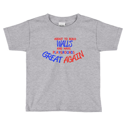 Kids Build Walls T-Shirt