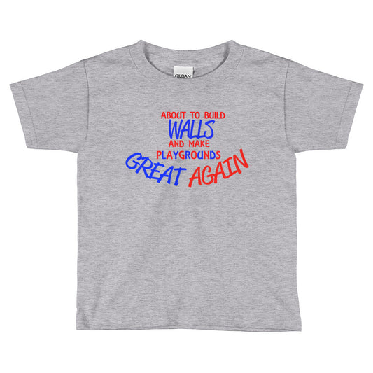 Kids Build Walls T-Shirt