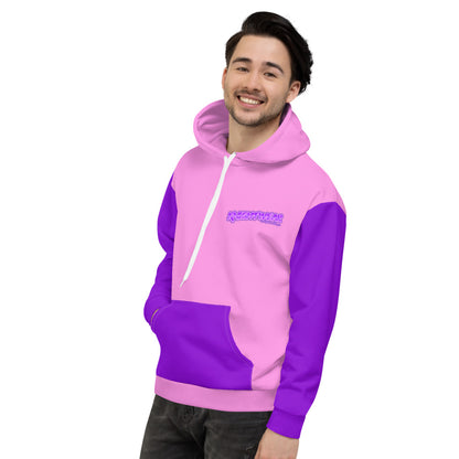 Unisex Pink/Purple Hoodie