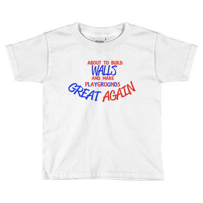 Kids Build Walls T-Shirt