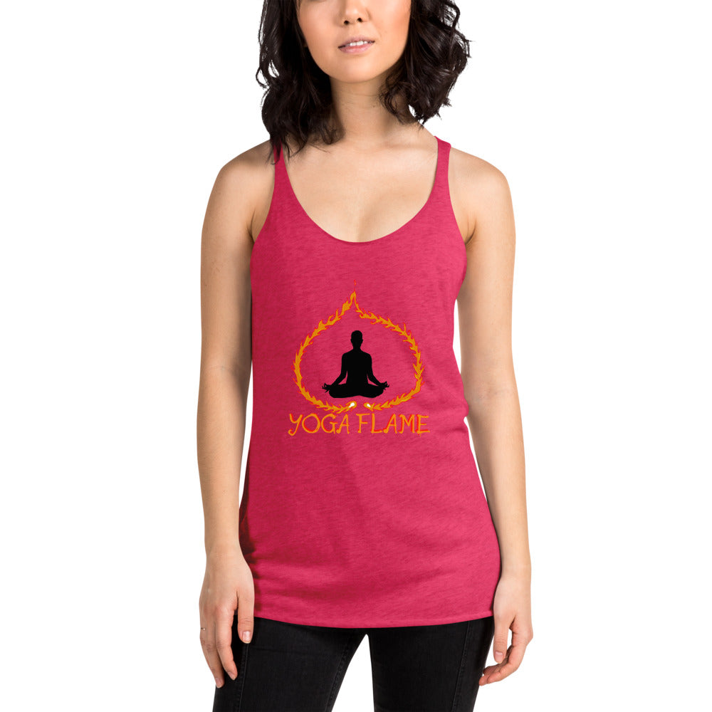 Yoga Flame Racerback Tank