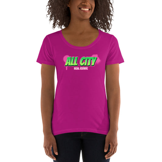 Ladies' Scoopneck All City T-Shirt