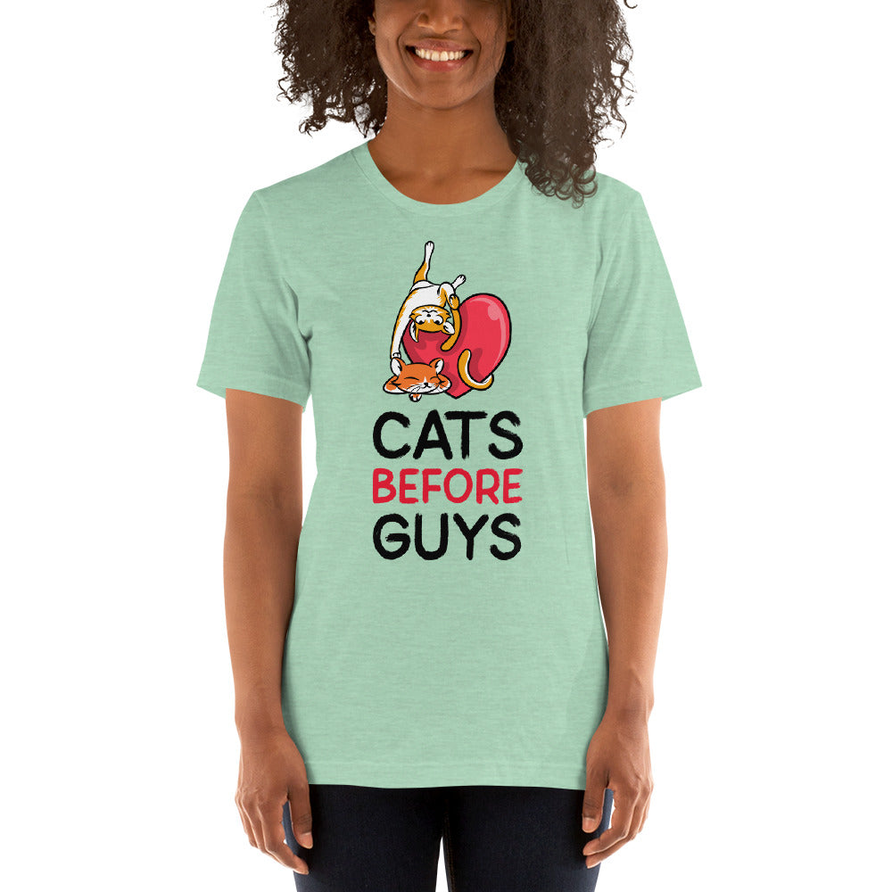 Cats Before Guys T-Shirt