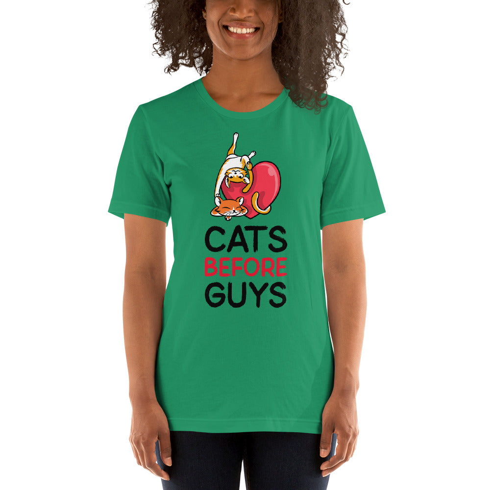 Cats Before Guys T-Shirt