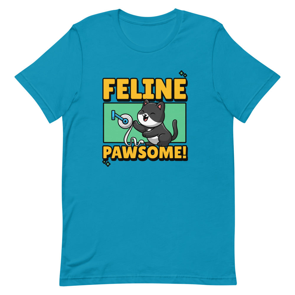 Feline Pawsome t-shirt