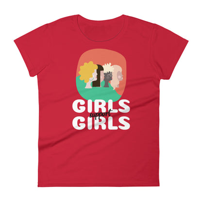 Women's Girls Support Girls t-shirt